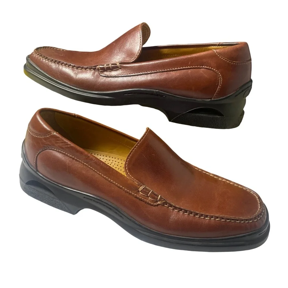 Cole Haan Air Santa Barbarra Leather Venetian Loafers Men's 10